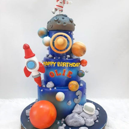 Galaxy cake