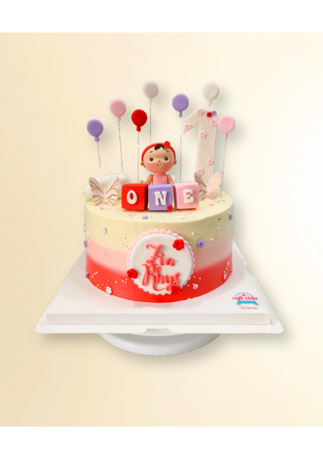 Baby Cake with Blocks