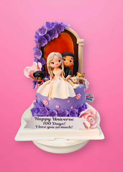 Couples Anniversary Cake