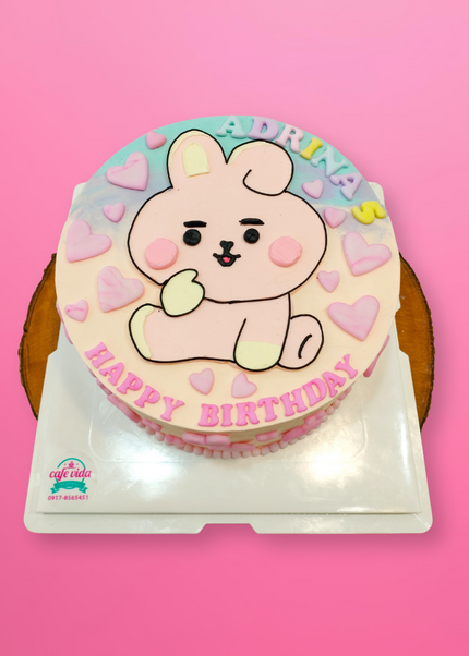BT21 Buttercream Cake