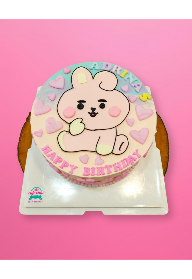 BT21 Buttercream Cake