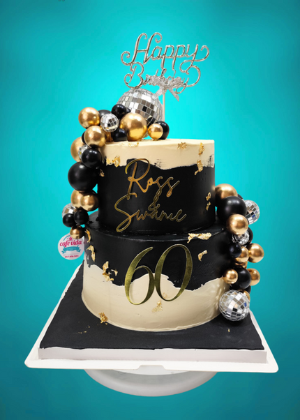 Disco Balls Birthday Cake