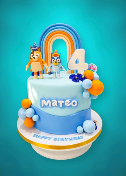Bluey Cake