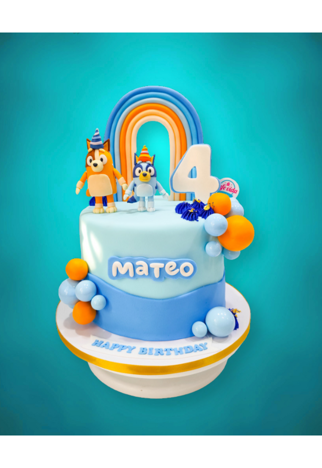 Bluey Cake