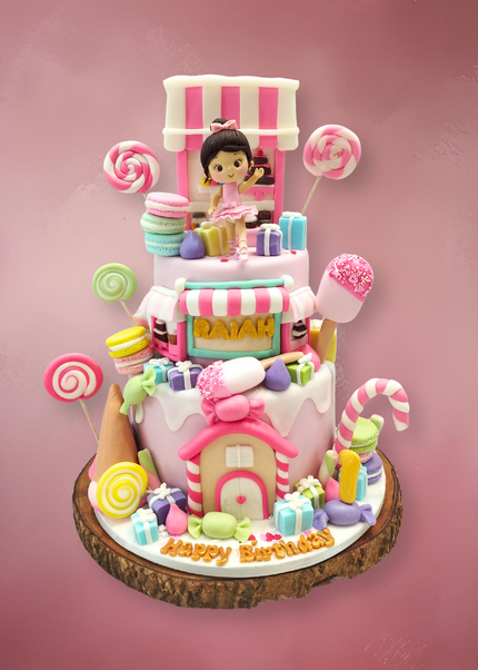 Candyland Themed Cakes