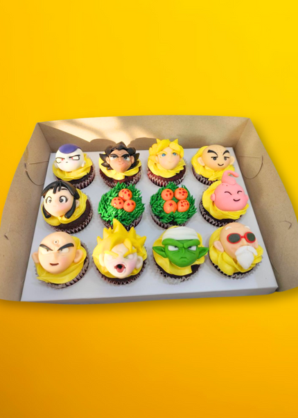 Dragonball Z Cupcake Set (12 pieces)
