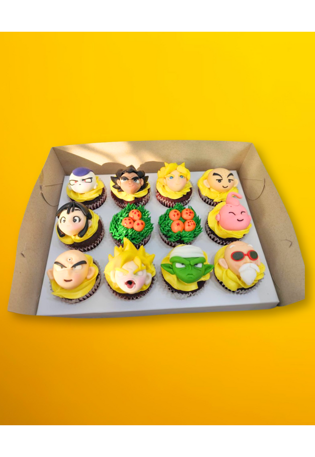 Dragonball Z Cupcake Set (12 pieces)