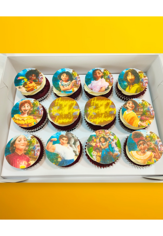 Encanto Cupcakes (with Edible Print)