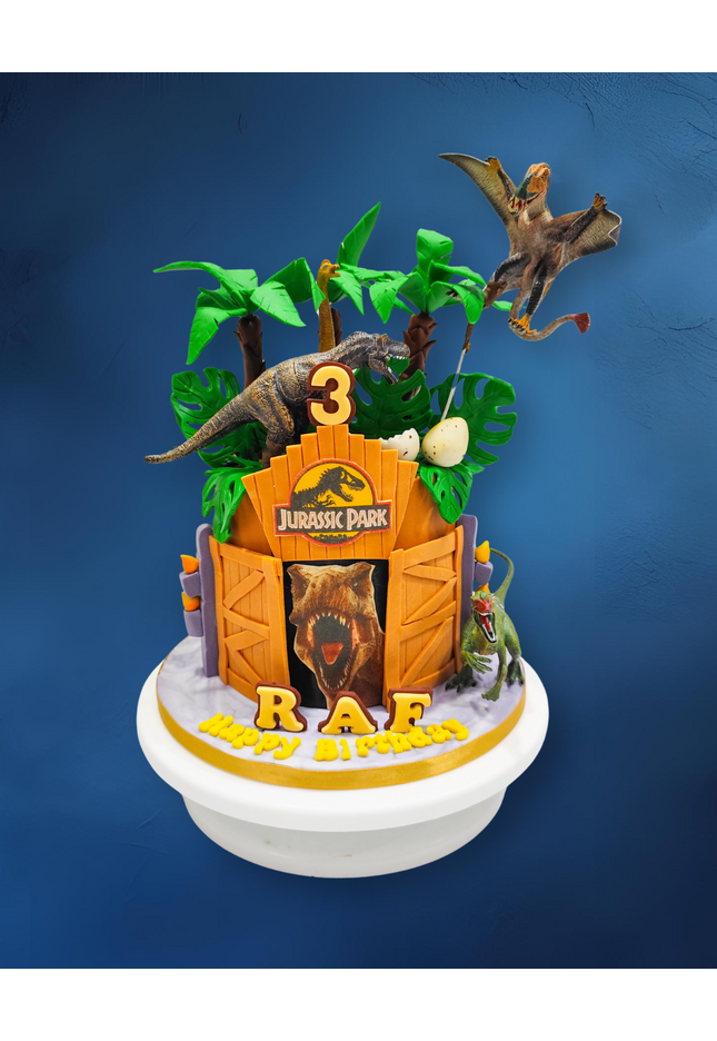 Jurassic Park Cake