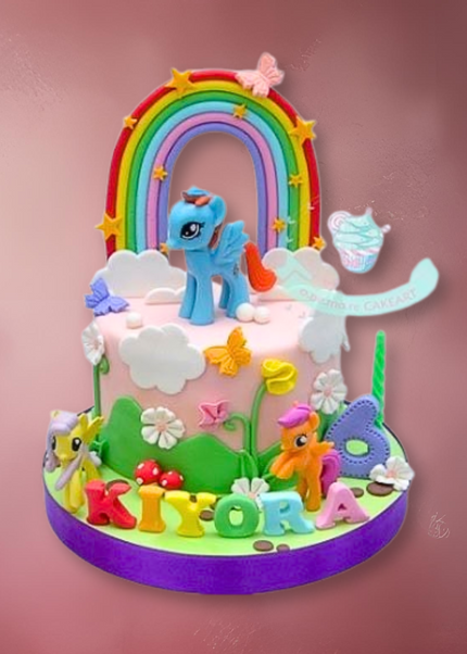 My Little Pony and Friends Cake