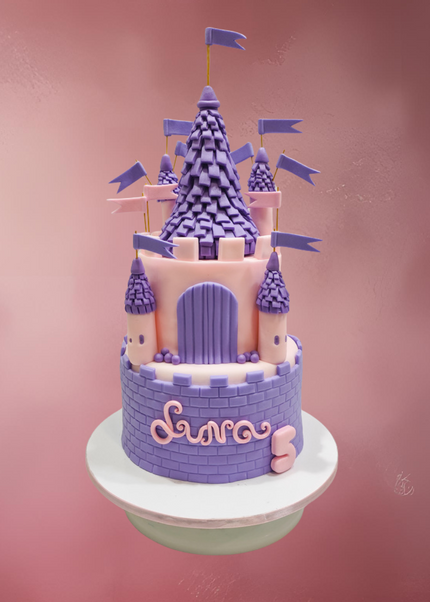 Princess Castle Cake
