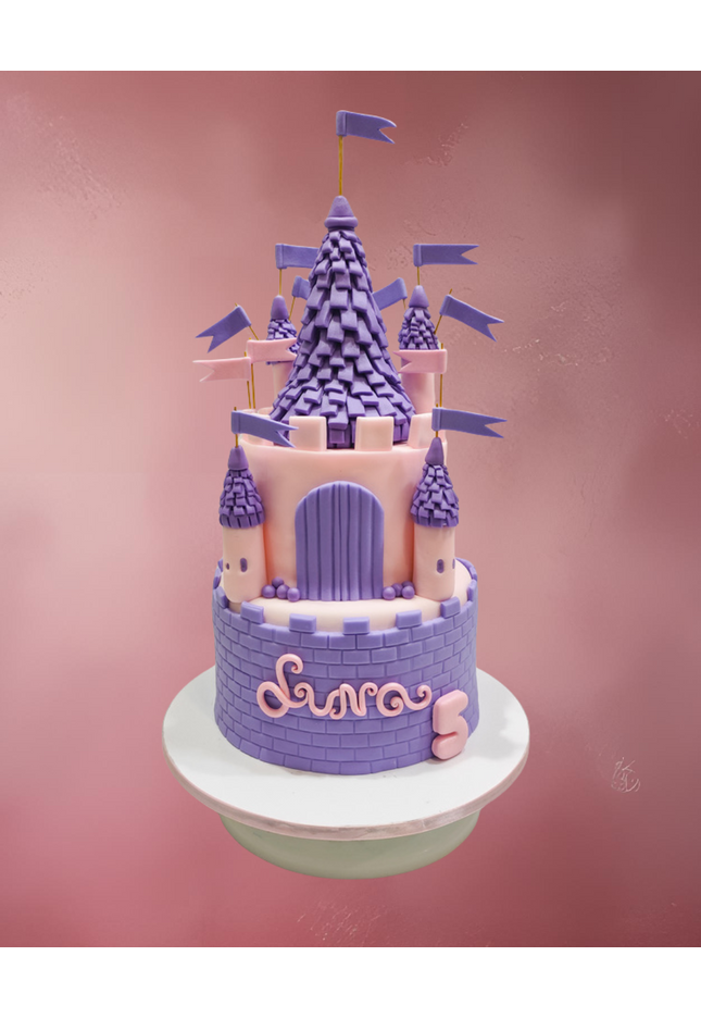 Princess Castle Cake