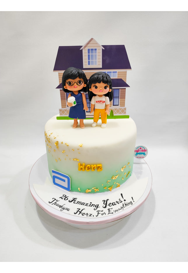 Work Anniversary Cakes