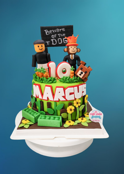 Roblox Adventure Cake