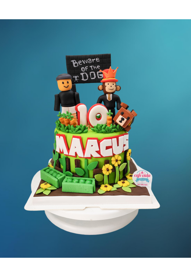 Roblox Adventure Cake
