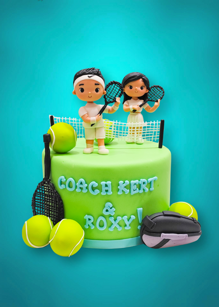 Tennis Champions' Cake