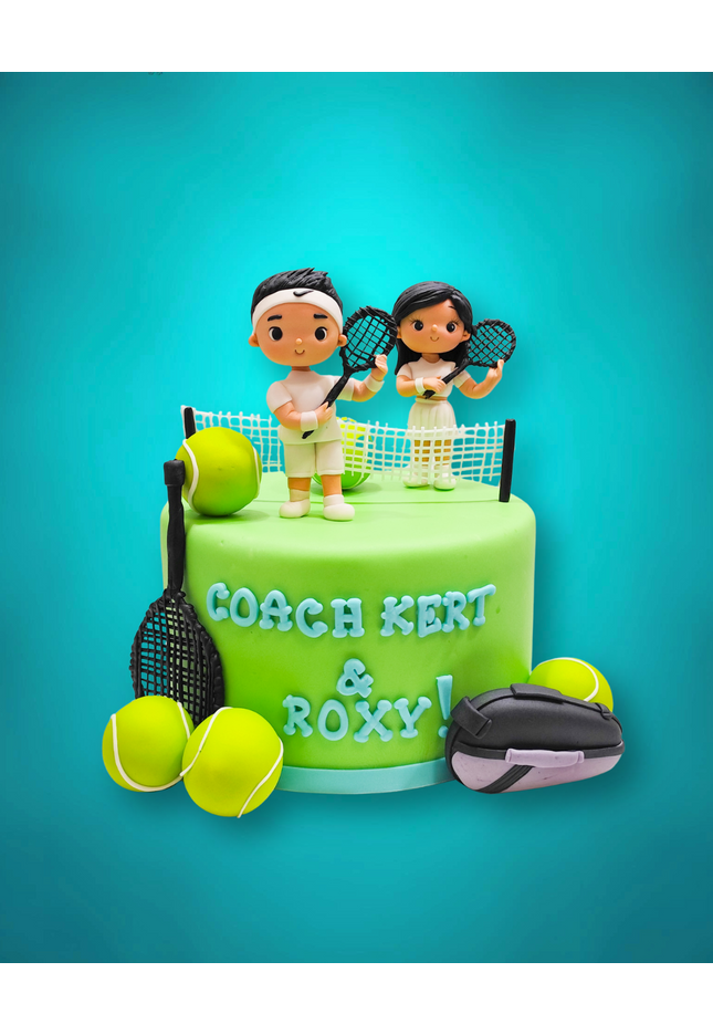 Tennis Champions' Cake