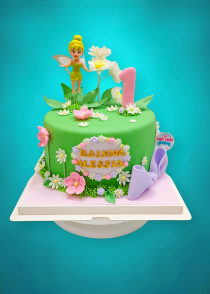 Tinkerbell inspired Birthday Cake