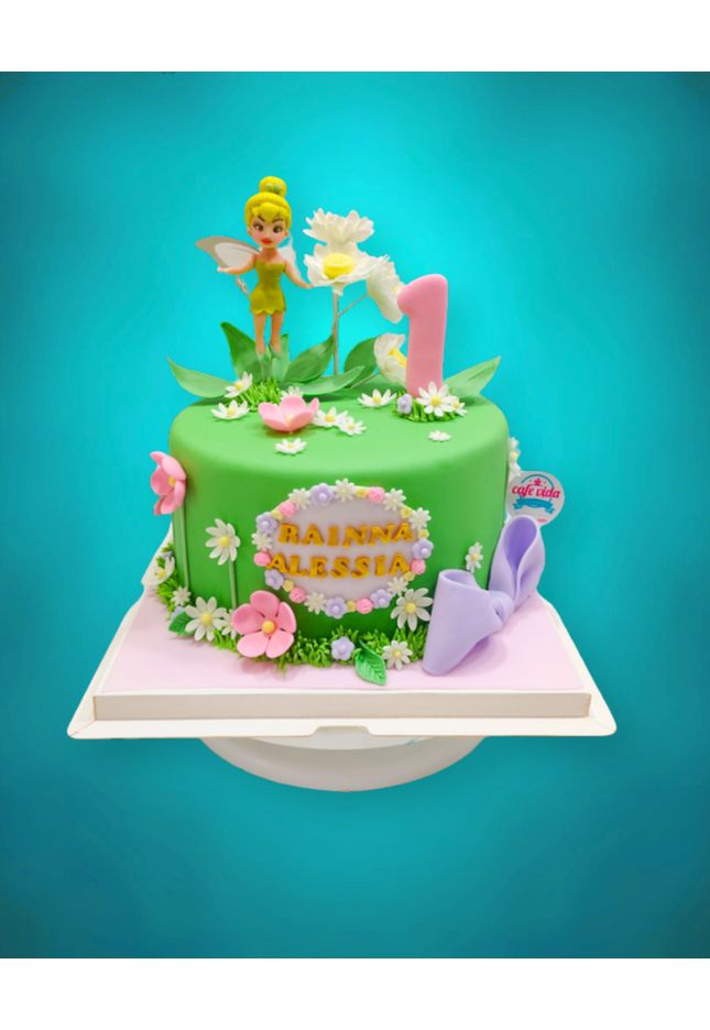 Tinkerbell inspired Birthday Cake